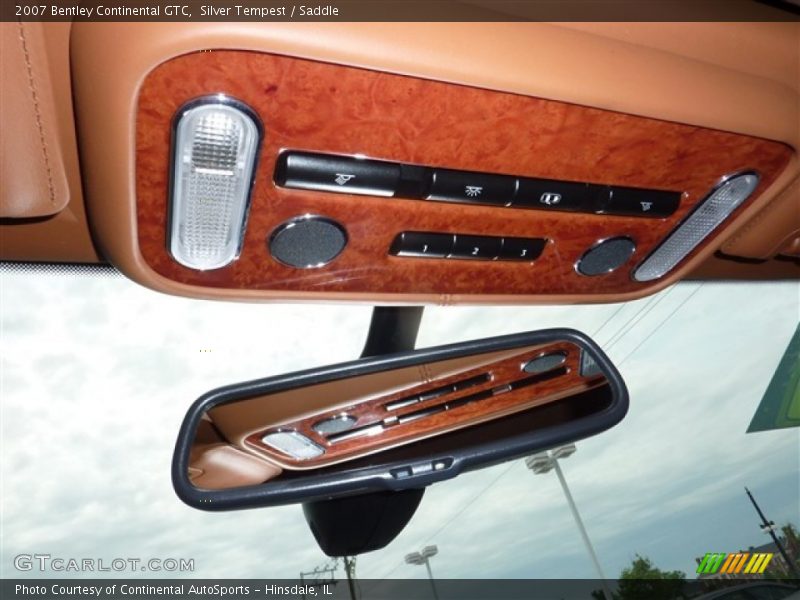 Controls of 2007 Continental GTC 