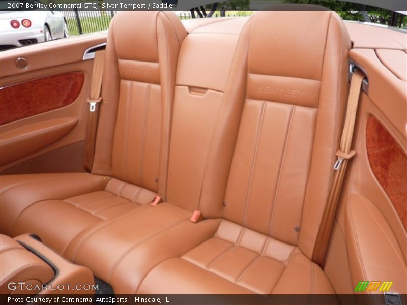  2007 Continental GTC  Saddle Interior