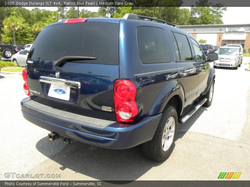 Patriot Blue Pearl / Medium Slate Gray 2005 Dodge Durango SLT 4x4