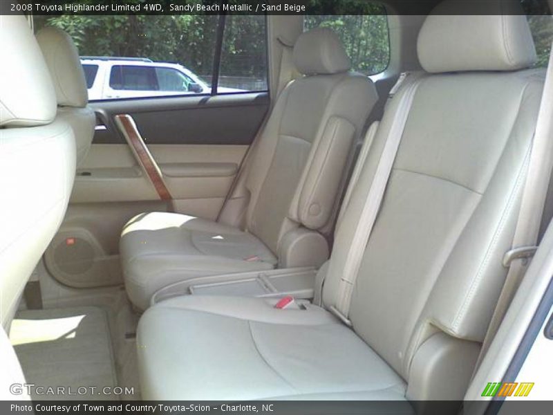 Sandy Beach Metallic / Sand Beige 2008 Toyota Highlander Limited 4WD