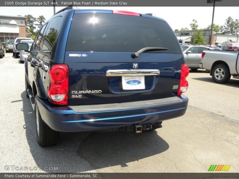 Patriot Blue Pearl / Medium Slate Gray 2005 Dodge Durango SLT 4x4