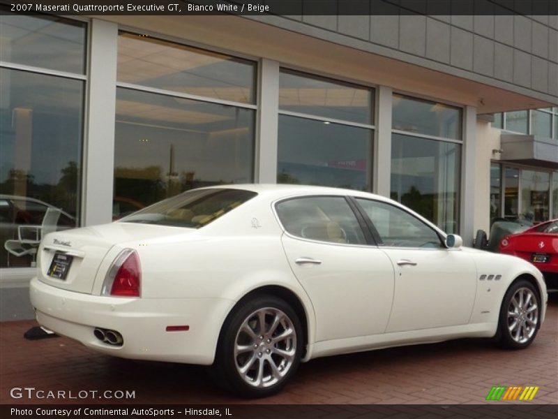 Bianco White / Beige 2007 Maserati Quattroporte Executive GT