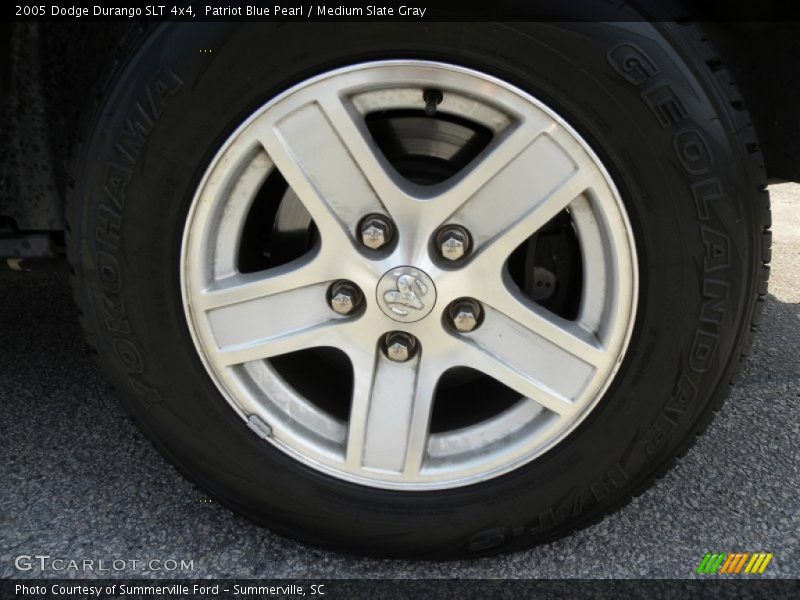 Patriot Blue Pearl / Medium Slate Gray 2005 Dodge Durango SLT 4x4