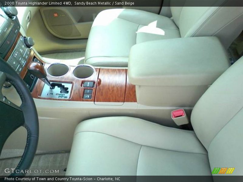 Sandy Beach Metallic / Sand Beige 2008 Toyota Highlander Limited 4WD