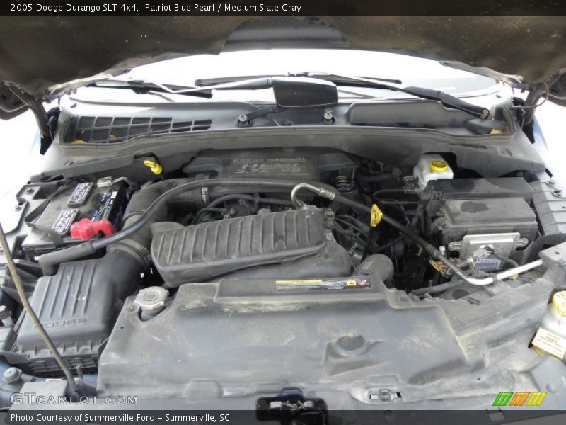 Patriot Blue Pearl / Medium Slate Gray 2005 Dodge Durango SLT 4x4
