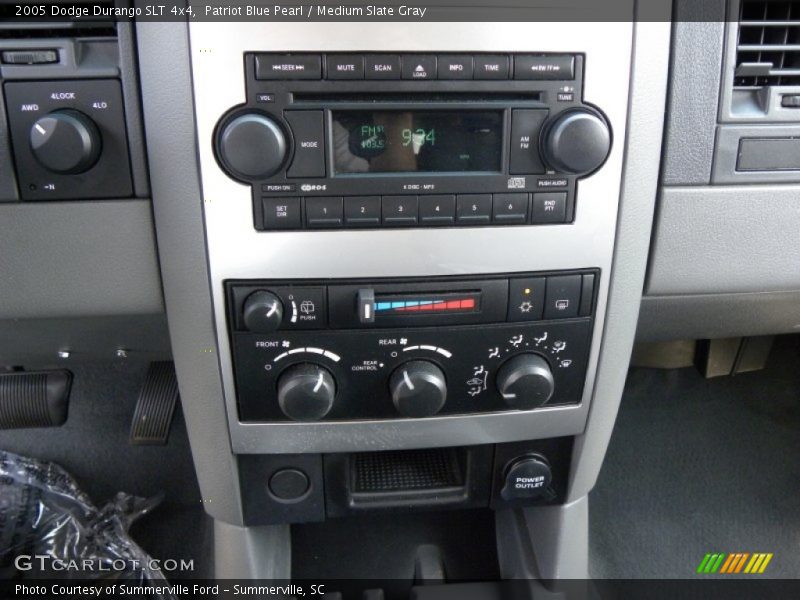 Patriot Blue Pearl / Medium Slate Gray 2005 Dodge Durango SLT 4x4