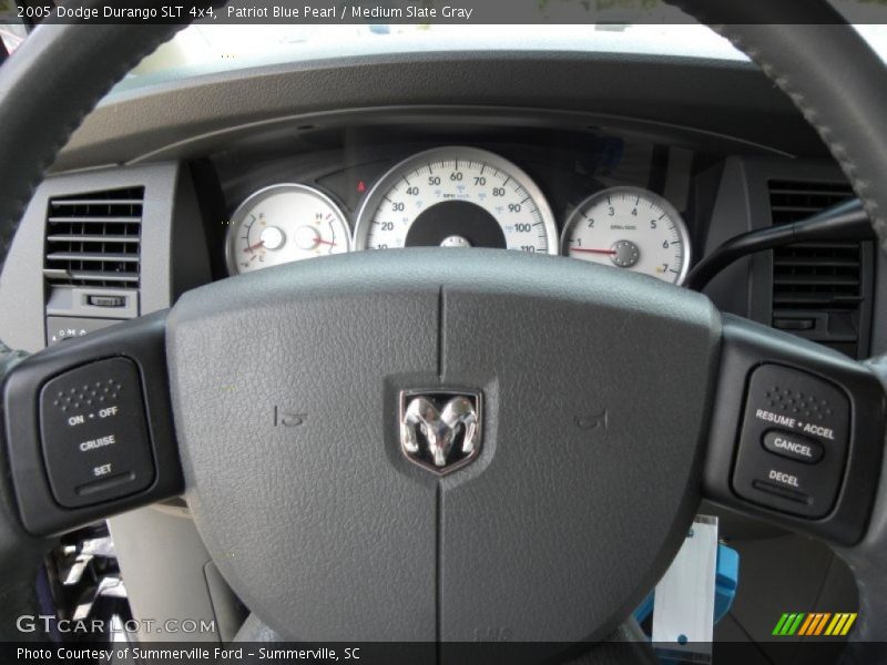 Patriot Blue Pearl / Medium Slate Gray 2005 Dodge Durango SLT 4x4