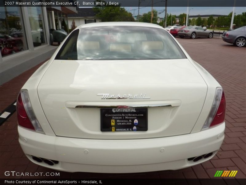 Bianco White / Beige 2007 Maserati Quattroporte Executive GT