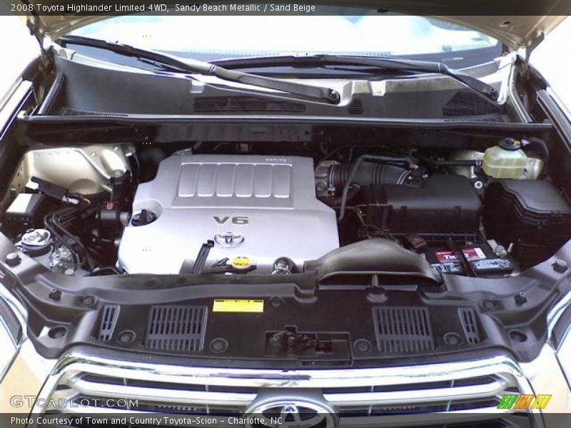 Sandy Beach Metallic / Sand Beige 2008 Toyota Highlander Limited 4WD