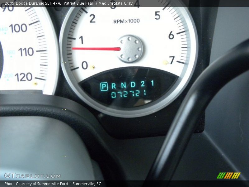 Patriot Blue Pearl / Medium Slate Gray 2005 Dodge Durango SLT 4x4