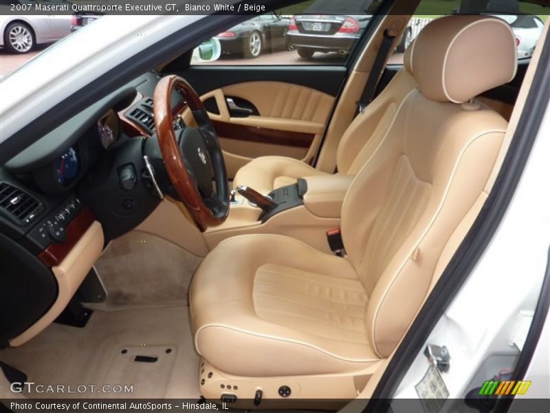  2007 Quattroporte Executive GT Beige Interior