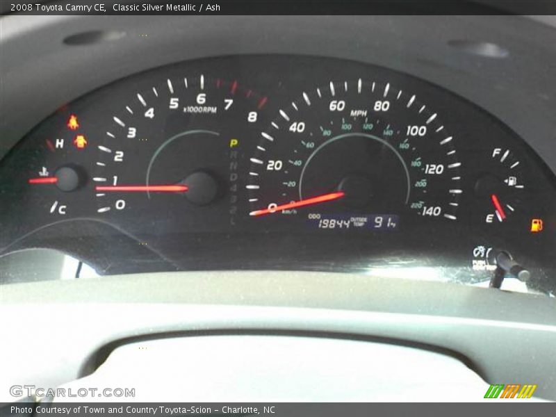 Classic Silver Metallic / Ash 2008 Toyota Camry CE