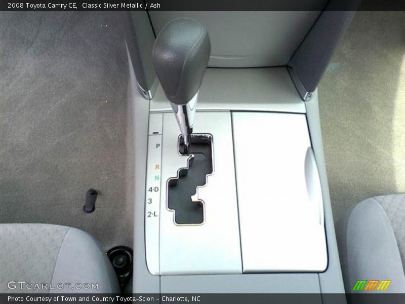 Classic Silver Metallic / Ash 2008 Toyota Camry CE