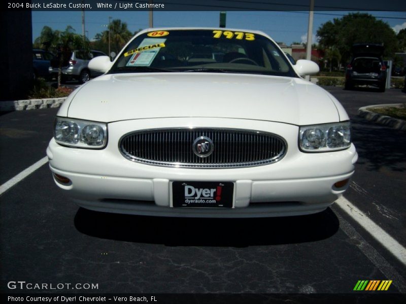 White / Light Cashmere 2004 Buick LeSabre Custom