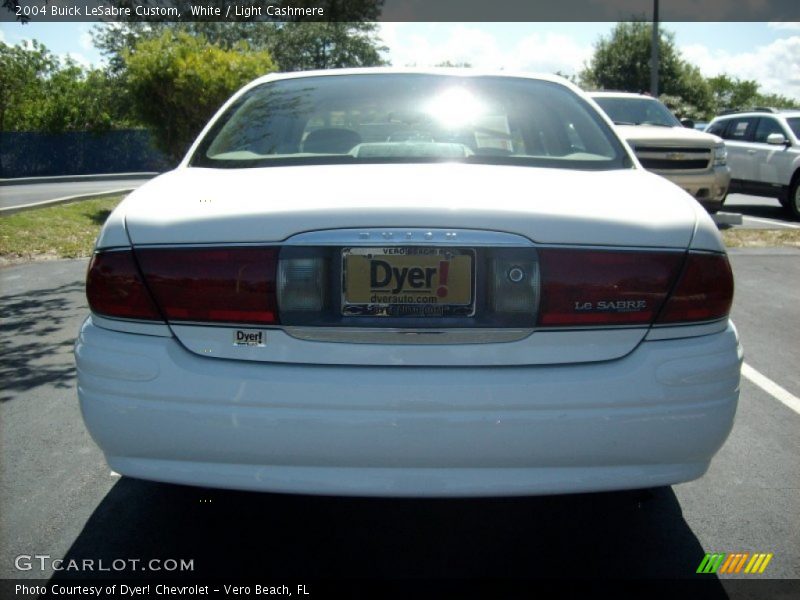White / Light Cashmere 2004 Buick LeSabre Custom