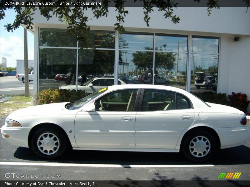 White / Light Cashmere 2004 Buick LeSabre Custom