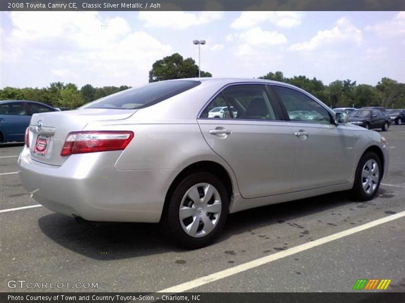 Classic Silver Metallic / Ash 2008 Toyota Camry CE