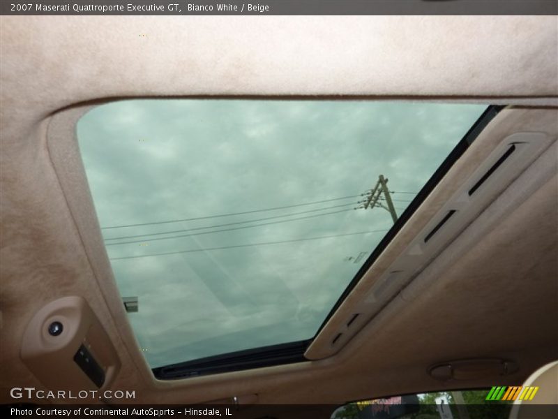 Bianco White / Beige 2007 Maserati Quattroporte Executive GT