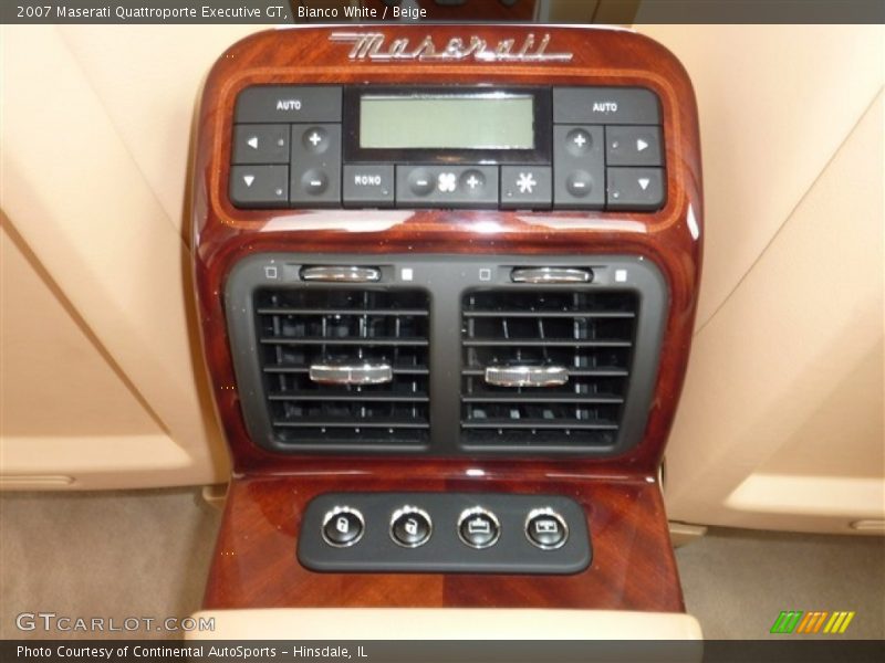 Controls of 2007 Quattroporte Executive GT