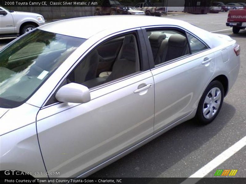 Classic Silver Metallic / Ash 2008 Toyota Camry CE