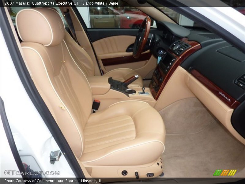  2007 Quattroporte Executive GT Beige Interior