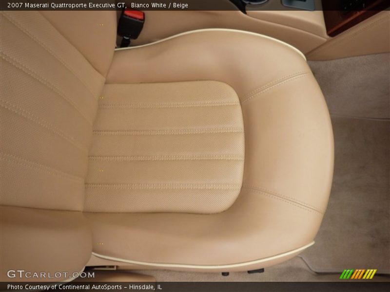 Bianco White / Beige 2007 Maserati Quattroporte Executive GT