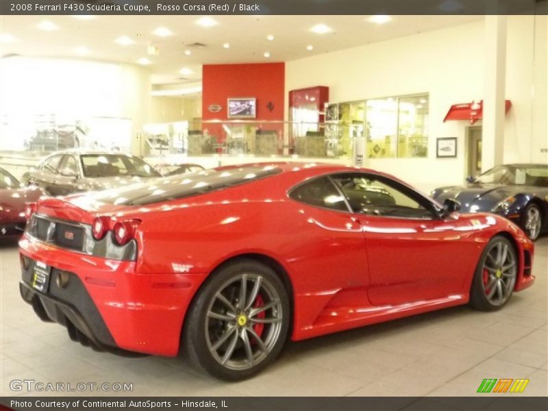 Rosso Corsa (Red) / Black 2008 Ferrari F430 Scuderia Coupe