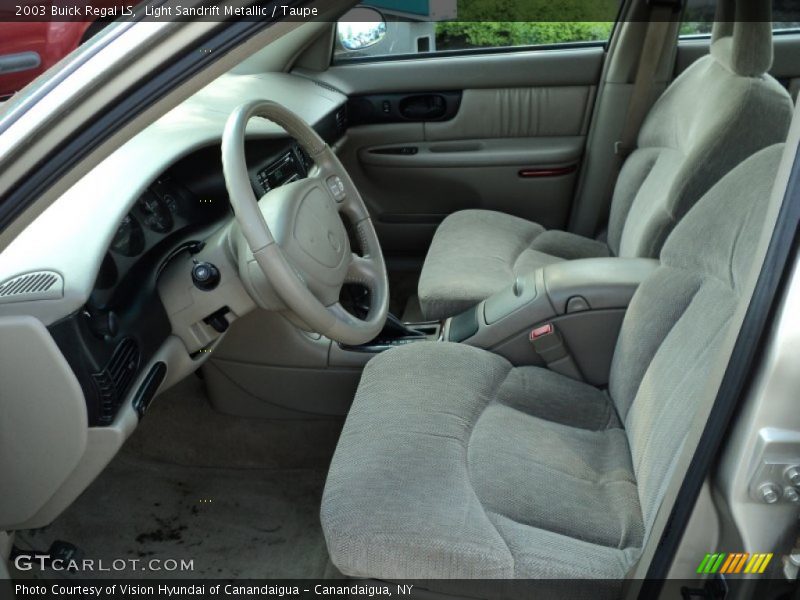  2003 Regal LS Taupe Interior