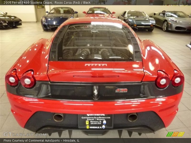 Rosso Corsa (Red) / Black 2008 Ferrari F430 Scuderia Coupe