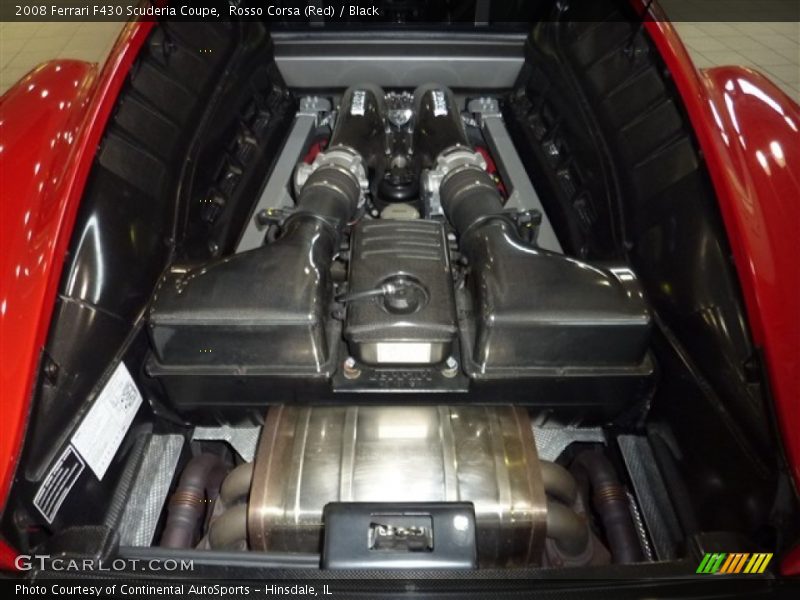 Rosso Corsa (Red) / Black 2008 Ferrari F430 Scuderia Coupe