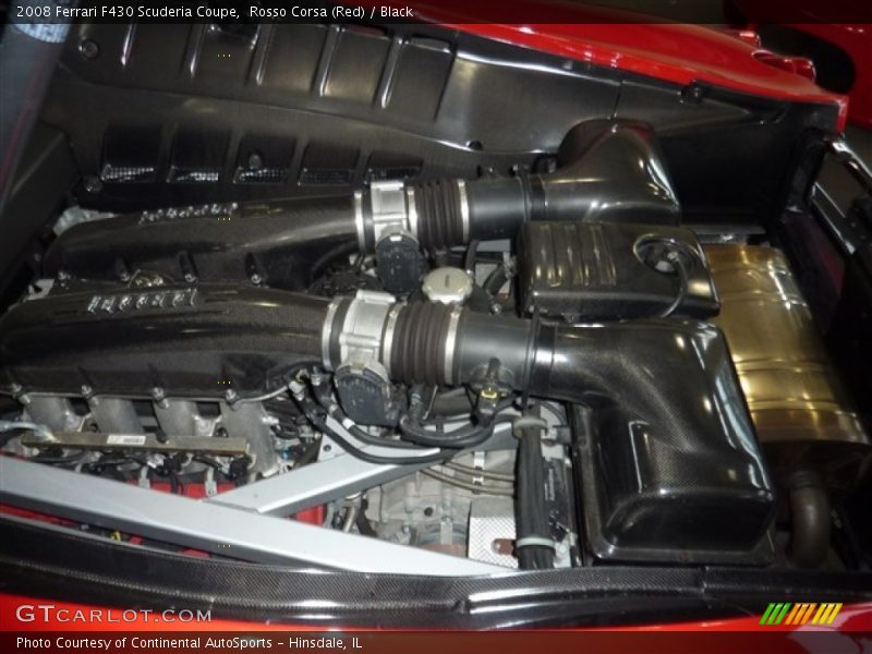 Rosso Corsa (Red) / Black 2008 Ferrari F430 Scuderia Coupe