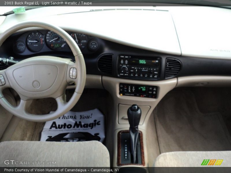 Dashboard of 2003 Regal LS