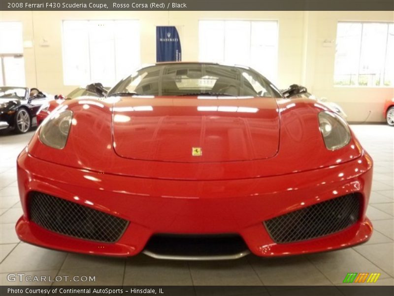 Rosso Corsa (Red) / Black 2008 Ferrari F430 Scuderia Coupe