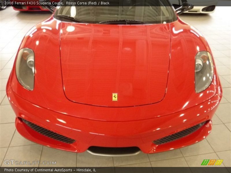 Rosso Corsa (Red) / Black 2008 Ferrari F430 Scuderia Coupe