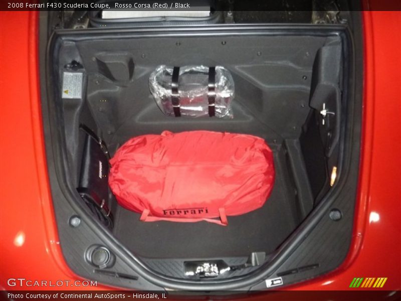 Rosso Corsa (Red) / Black 2008 Ferrari F430 Scuderia Coupe