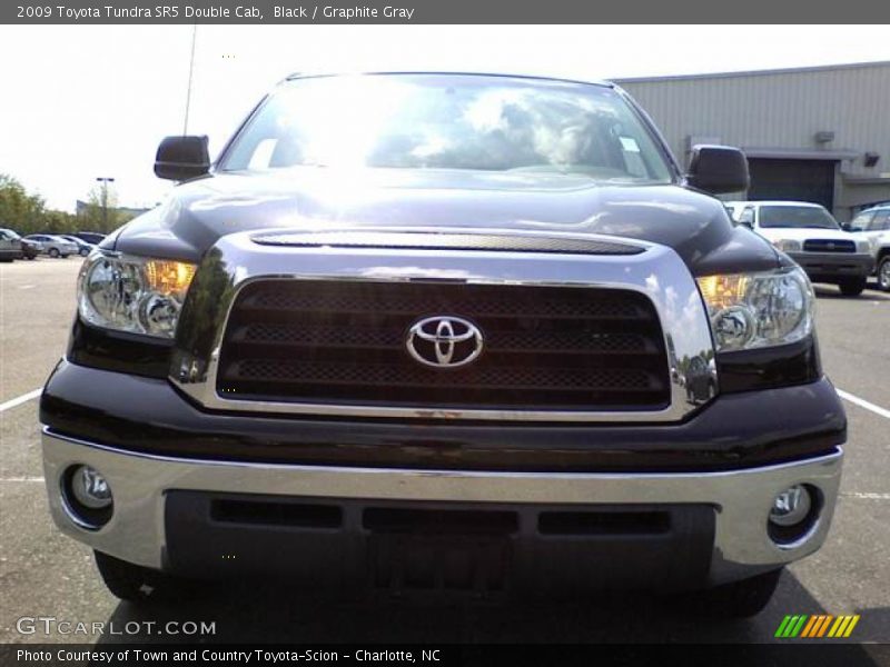 Black / Graphite Gray 2009 Toyota Tundra SR5 Double Cab