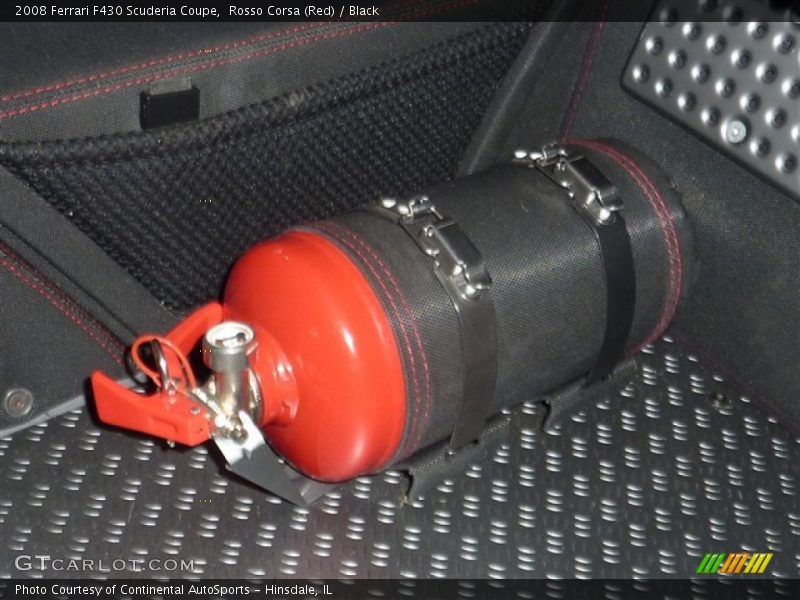 Rosso Corsa (Red) / Black 2008 Ferrari F430 Scuderia Coupe