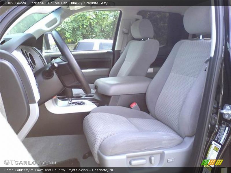 Black / Graphite Gray 2009 Toyota Tundra SR5 Double Cab