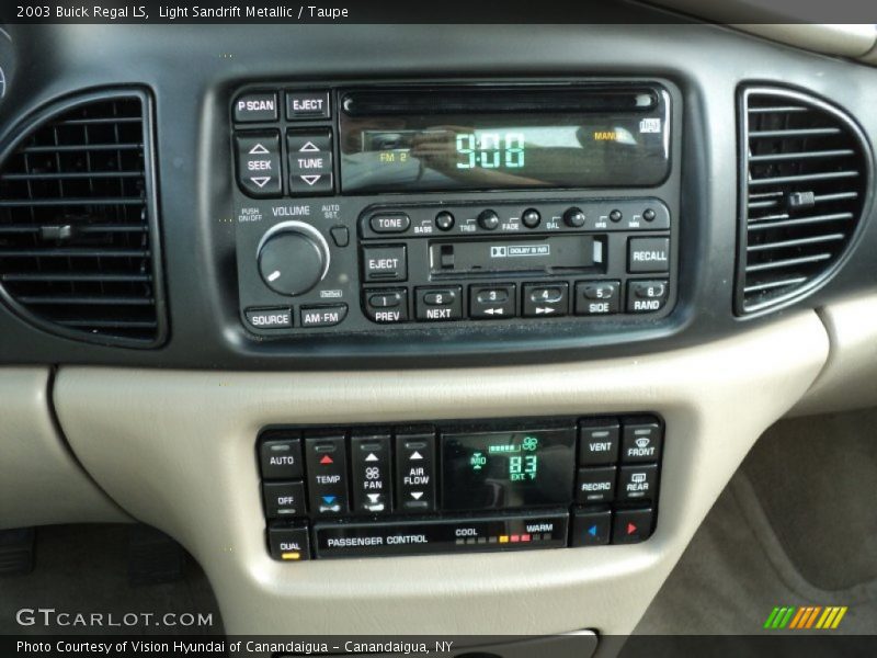 Controls of 2003 Regal LS