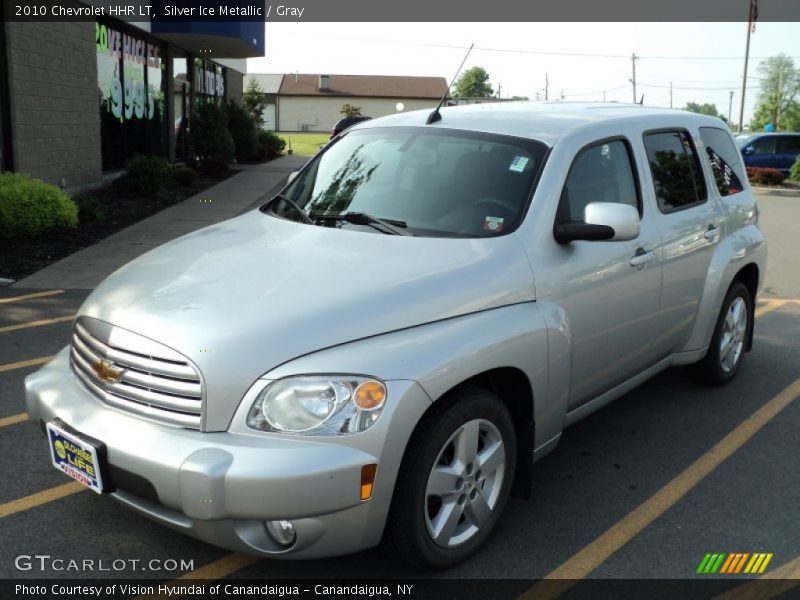 Silver Ice Metallic / Gray 2010 Chevrolet HHR LT