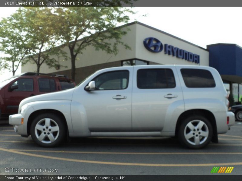 Silver Ice Metallic / Gray 2010 Chevrolet HHR LT