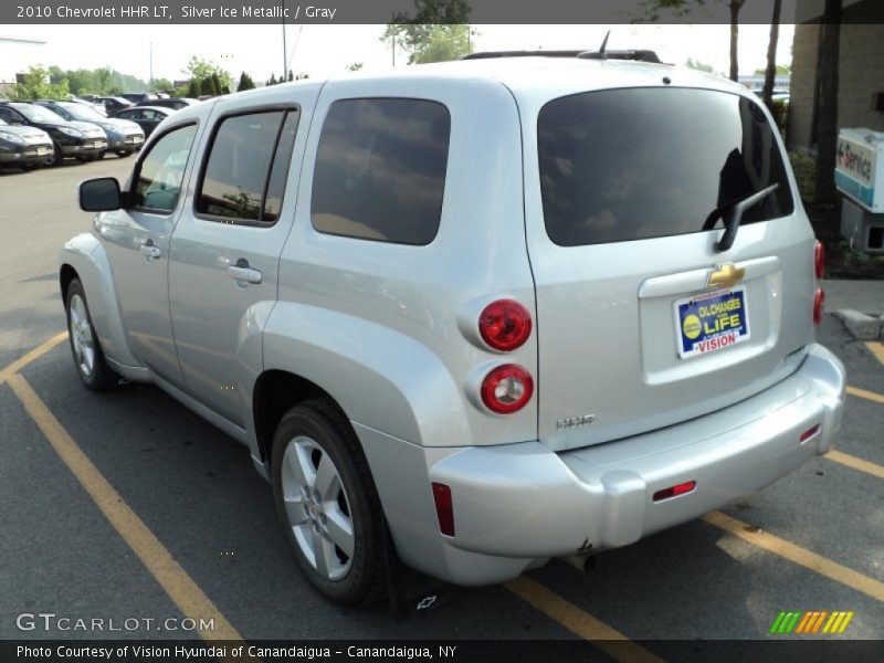 Silver Ice Metallic / Gray 2010 Chevrolet HHR LT