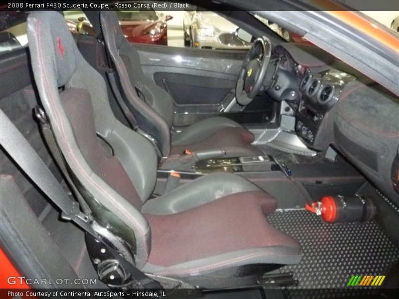 Rosso Corsa (Red) / Black 2008 Ferrari F430 Scuderia Coupe