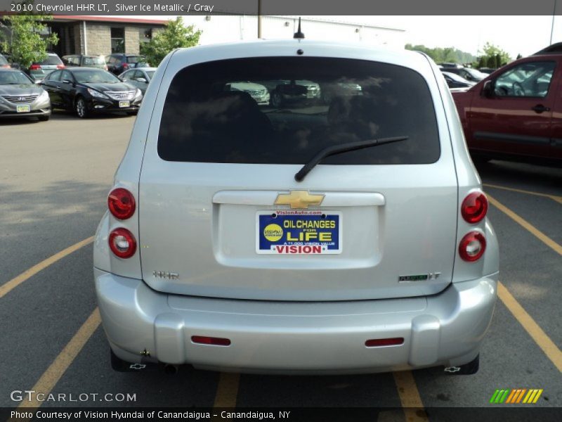 Silver Ice Metallic / Gray 2010 Chevrolet HHR LT