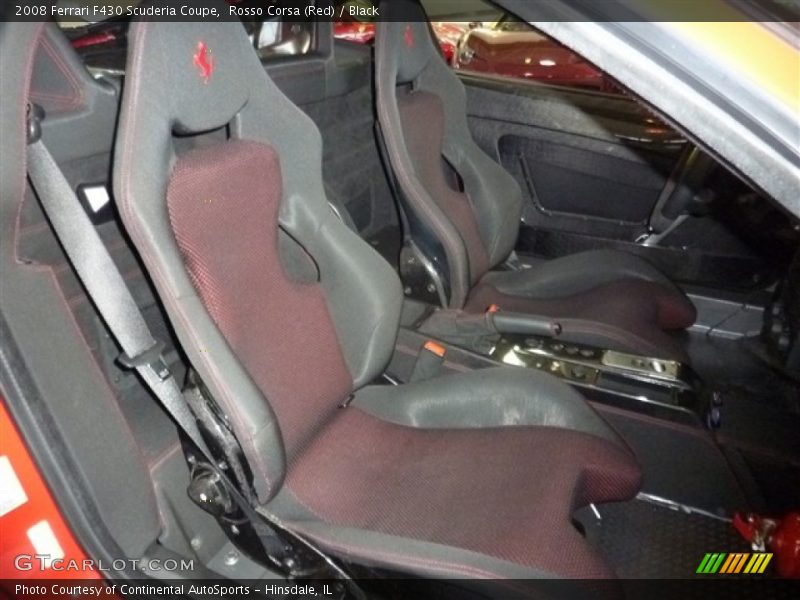 Rosso Corsa (Red) / Black 2008 Ferrari F430 Scuderia Coupe