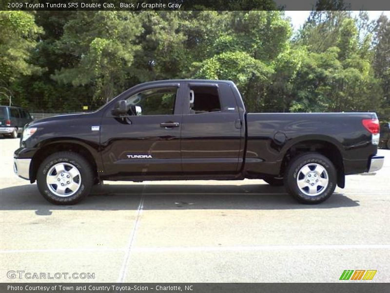 Black / Graphite Gray 2009 Toyota Tundra SR5 Double Cab