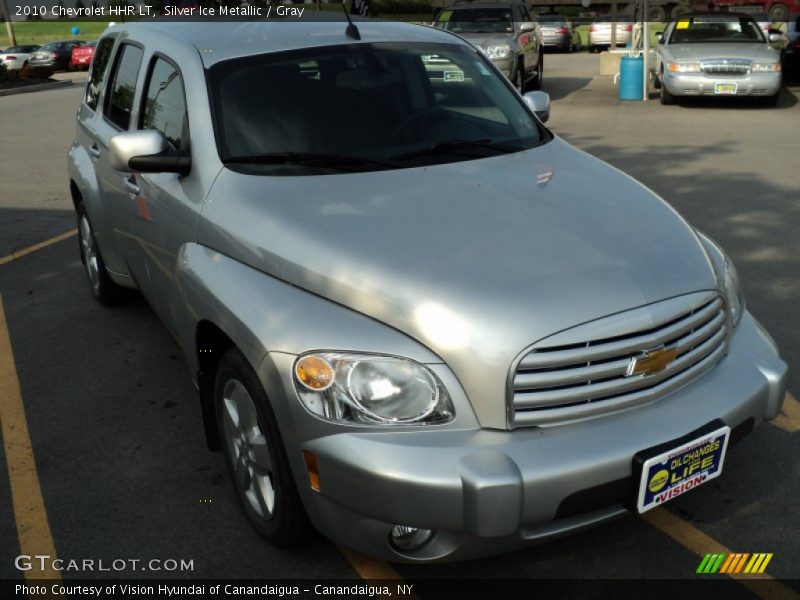 Silver Ice Metallic / Gray 2010 Chevrolet HHR LT