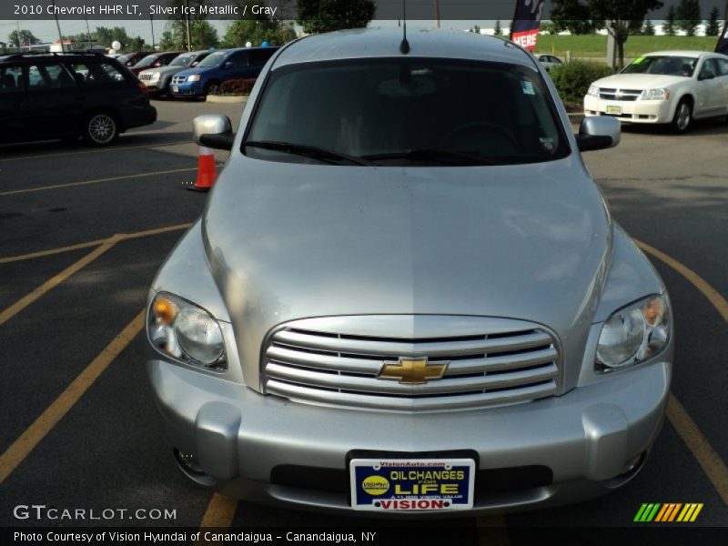 Silver Ice Metallic / Gray 2010 Chevrolet HHR LT