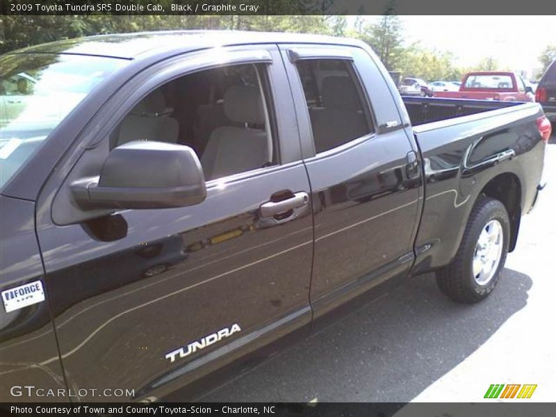 Black / Graphite Gray 2009 Toyota Tundra SR5 Double Cab