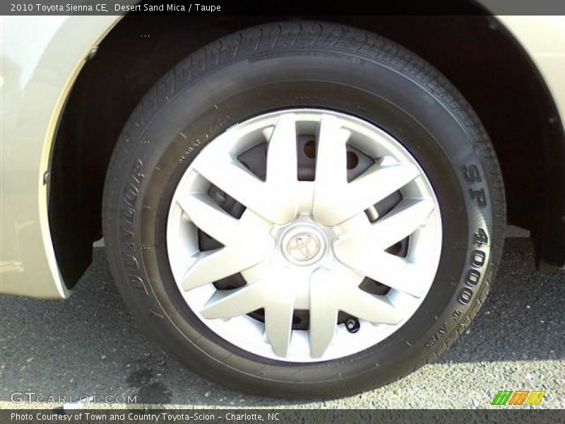 Desert Sand Mica / Taupe 2010 Toyota Sienna CE